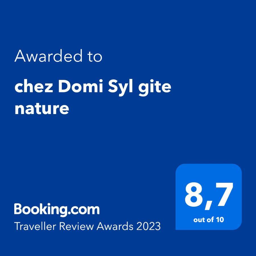 Chez Domi Syl Gite Nature Apartment Colonne Exterior photo